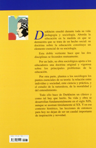 Educación Y Sociología, De Durkheim, Émile. Editorial Popular En Español