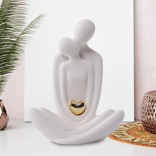 Estatua De Esculturas De Pareja Adorno De Mesa Romántico