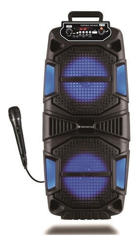 Parlante Portatil Bluetooth 60w Karaoke Mic D-s880bt Impacto