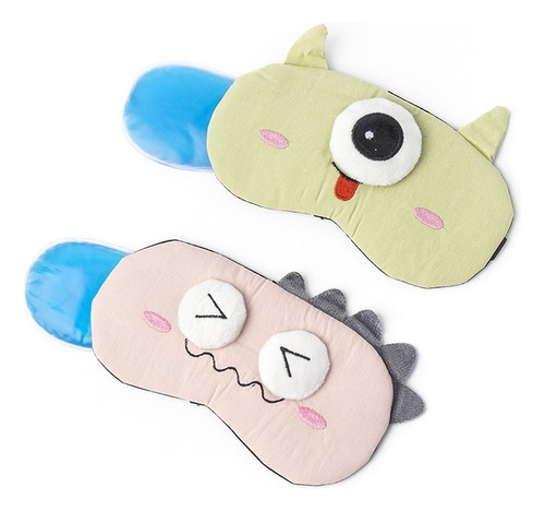 Antifaz Para Dormir Gel Y 3d Varios Modelos By City Girl Monster Gel