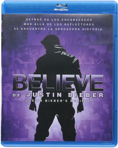 Believe De Justin Bieber / Película / Bluray Nuevo