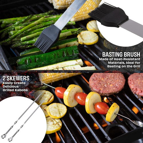 Herramientas Para Parrilla Barbacoa Home-complete, Juego Con