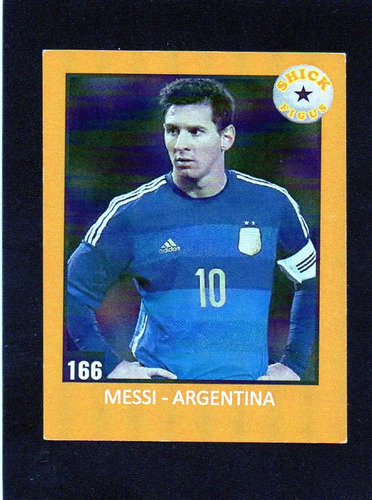 Figurita Idolos 2018, N° 166 Lionel Messi. Argentina, Mira!!