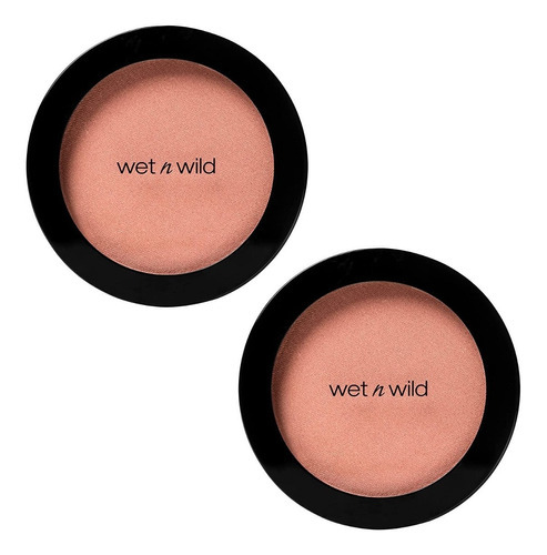 Base de maquillaje en polvo Wet n Wild B0BGJRBBKH Icon Blush tono rosa - 1oz