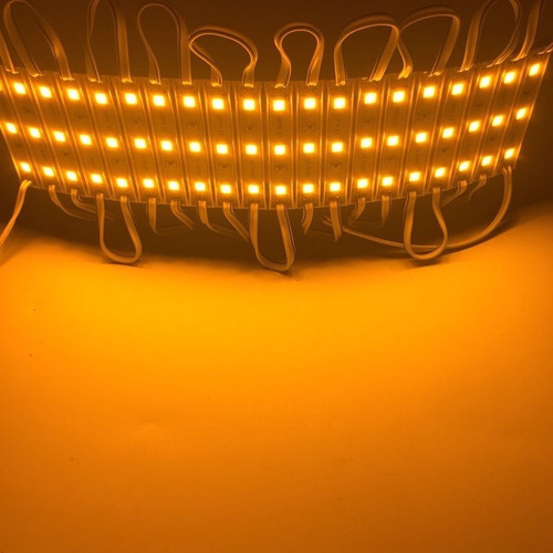 Modulo Led Smd 5050 20 Modulo De 3 Led Blanco 5054 Calido