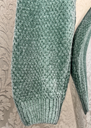 Sueter Cerrado Tejido Chenilla Extra Suave Cuello Redondo