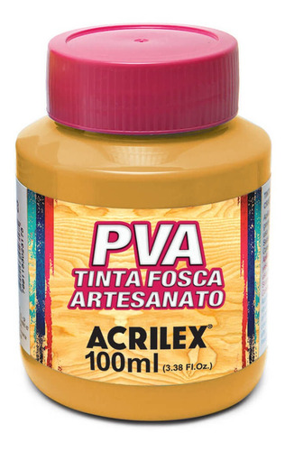 Tinta Pva Fosca 100ml Acrilex Cor Lavanda 587