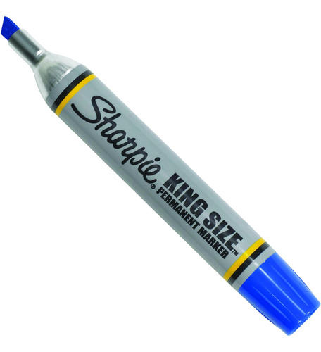 Partners Brand Pmk401be Marcadores Sharpie King Size, Azul