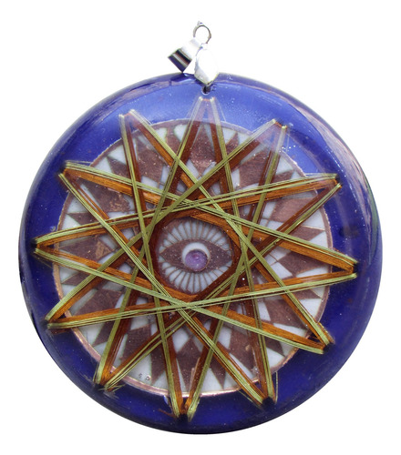 Dije Orgonita Resonador Cuántico Ajna 6° Chakra Metayantra
