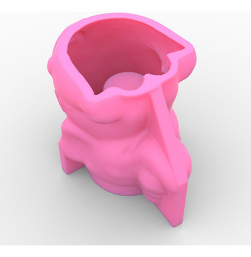 Molde De Silicona Con Forma De Elefante 3d, Maceta Para