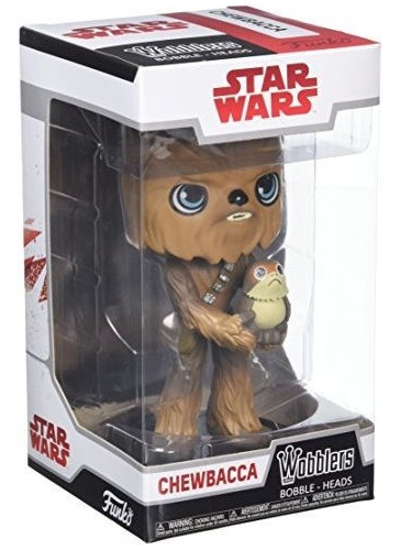 Funko Wobblers Star Wars: El Ultimo Jedi - Chewbacca - Fi