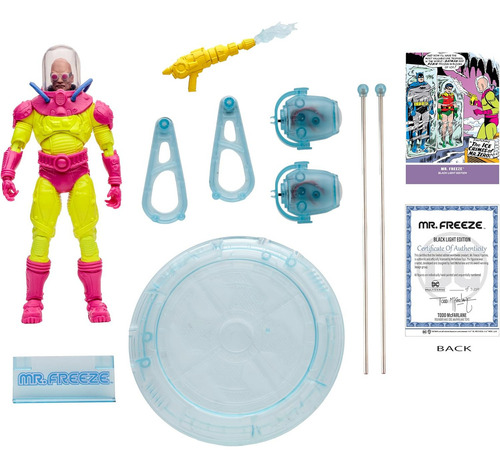 Mcfarlane Toys Dc Mr. Freeze - Figura De Acción De 7 Pulgada