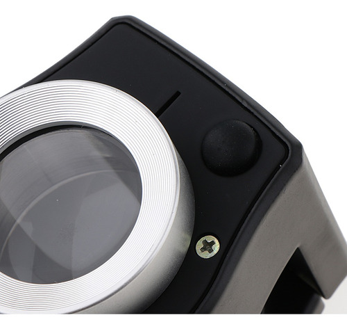 Lupa Led Y Detector De Divisas Uv 30x