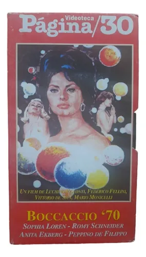 comprar Vhs Boccaccio 70 - Videoteca Pagina 30  N° 108