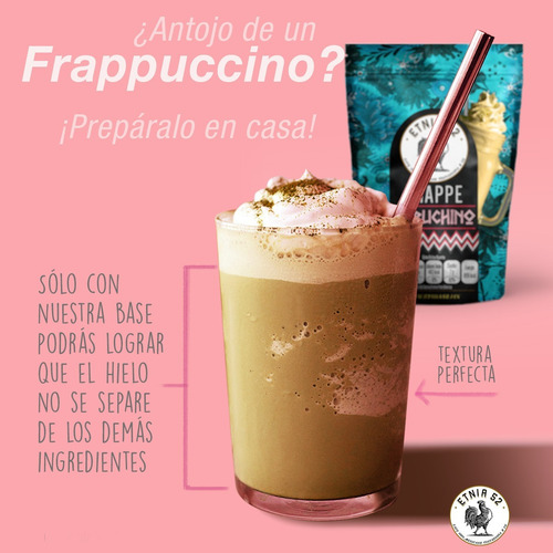 Imagen 7 de 7 de Frappé Base En Polvo Varios Sabores, Etnia 52 - 1 Kg