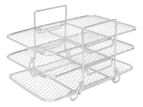 Estante Deshidratador Multicapa Para Freidoras De Acero Inox
