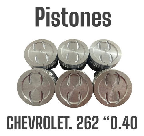 Juego De Pistones Chevrolet  262  0.40