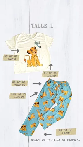 Pijama Largo Animado De Rey León - Dos Piezas Premium en venta en Capital Federal Capital Federal por sólo $ 2, Argentina Pijama Largo Animado De Rey León - Dos Piezas Premium en venta en Capital Federal Capital Federal por sólo $ 2, Argentina