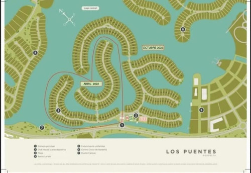 Imagen 3 de 8 de Lote Nordelta Los Puentes Al Agua