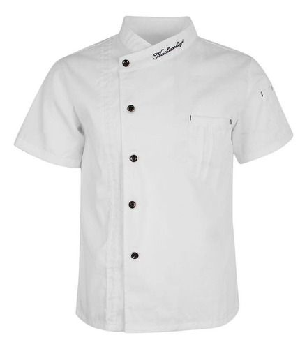 Chamarras Unisex Capa Uniformes De Cocina Ropa Panadero