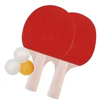 Comprar Kit Juego Paletas Ping Pong Con 3 Pelotas - 5 Piezas