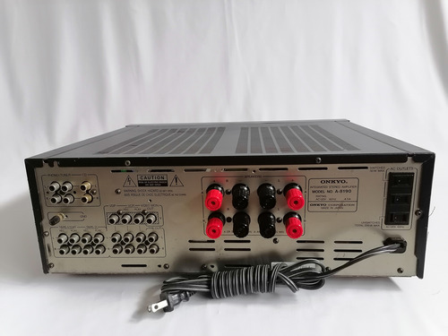 Amplificador Onkyo Integra A-8190 Negro 100 W (Usado)