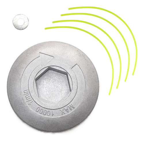 Desbrozadora Con Cabezal Cortacésped De Aluminio Atunee