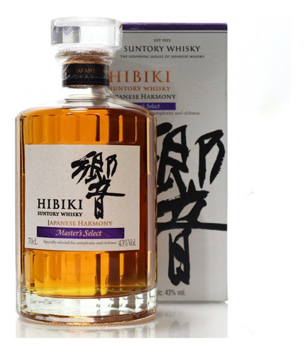 Whisky Blended Japones Hibiki Harmony Master Select 700ml