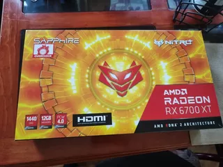 Tarjeta De Video Sapphire Nitro+ Radeon Rx 6700 Xt 12 Gb