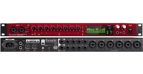 Interfase Audio Thunderbolt Focusrite Clarett 8 Pre