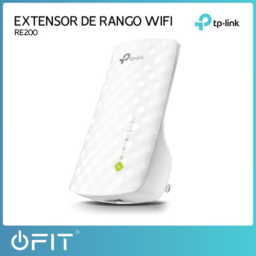 Imagen 5 de 10 de Range extender TP-Link RE200 V1 blanco 100V/240V