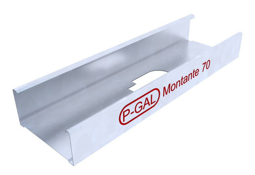 Paquete Montante 70mm P/ Durlock Cielo Raso Galvanizada X 12 Galvanizada