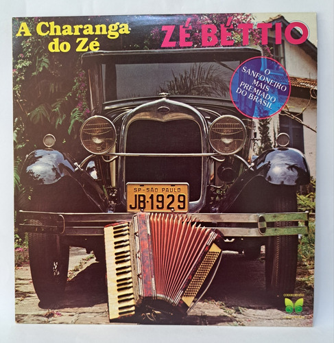 Zé Béttio 9 Discos Vinil Lp Coleção Acordeon Sanfona Rádio