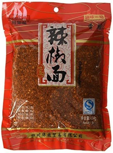 Sichuan Chile Rojo En Polvo - Picante Savory (. 1 Libra 454g
