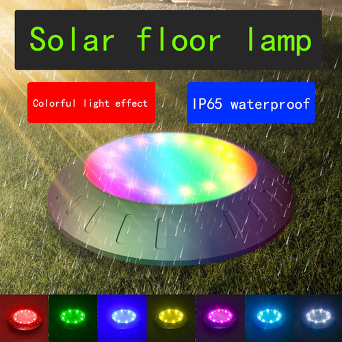 Luces Solares De Tierra W Night Light Para Exteriores Con 16