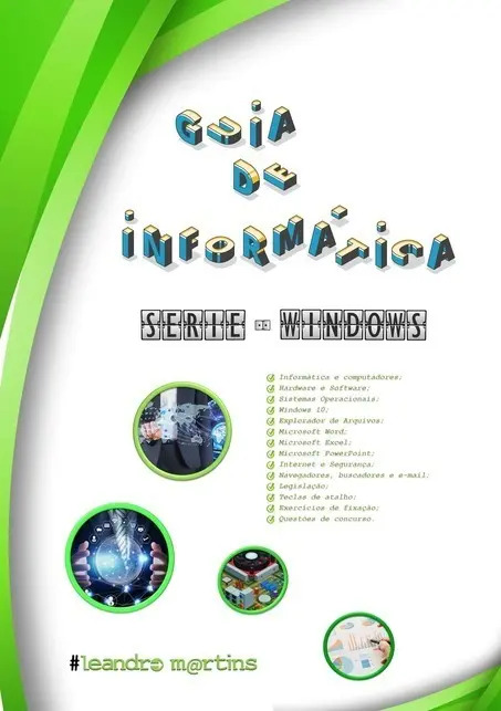 Guia De Informática: Série - Windows, De Leandro Martins. Série Não Aplicável, Vol. 1. Editora Clube De Autores, Capa Mole, Edição 1 Em Português, 2021