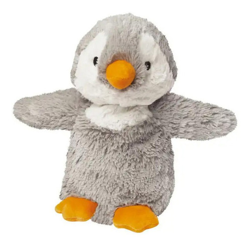Imagen 1 de 1 de Peluche Térmico Pingüino Gris Warmies