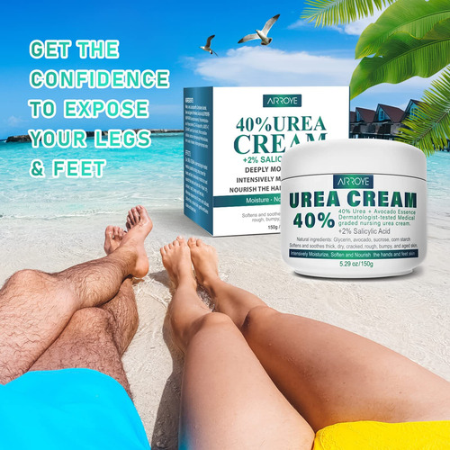 Creme Para Pés Com 40% De Ureia E 2% De Ácido Salicílico Air