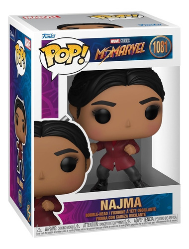 Funko Pop Marvel Ms. Marvel Najma 1081