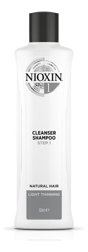 Nioxin Shampoo Cleanser Sist 1 300ml Anticaida Y Crecimiento