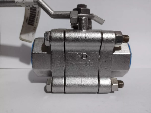 Válvula De Esfera Roscable 1 Npt Acero Inox Marca Worcester