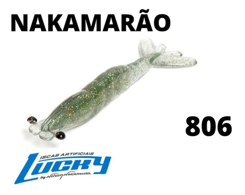  Isca Artificial Nelson Nakamura Nakamarão 9cm Lucky (kit5) Cor Cor 806 -verde Musgo