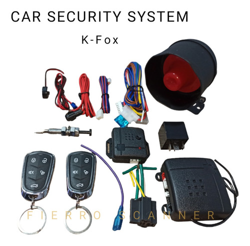 Sistema De Seguridad Alarma Para Carro Universal Bluetooth