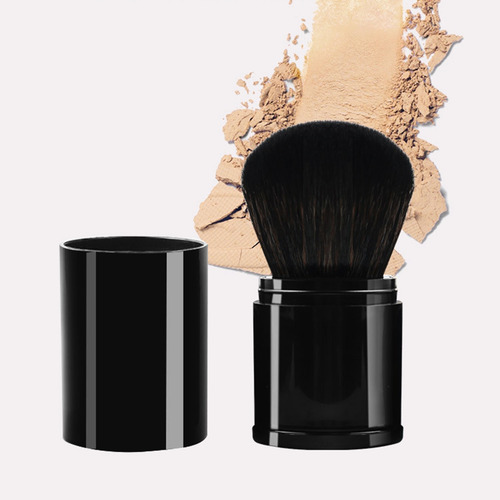 (bk) Brocha De Maquillaje Kabuki, Brocha Para Rubor Facial D