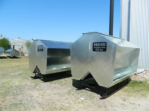Comedero Autoconsumo Feedlot Creep Feeding Vacuno 3 Ton