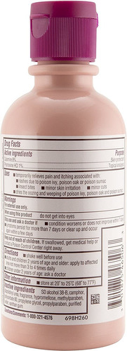 Caladryl Pink Calamine Skin Protectant Plus Itch Relief, 6 O