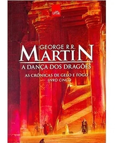 Livro A Dança Dos Dragões - Crônicas Gelo Fogo Capa Nova 5 *