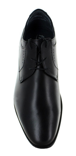 Imagen 3 de 8 de Flexi Zapato Choclo Piel Negro Para Hombre 80996
