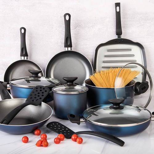 Imagen 2 de 10 de Batería De Cocina Cinsa Balance 14 Piezas Antiadherente