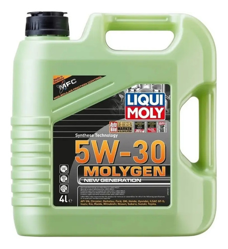 Aceite Motor Sintético 5w30 Molygen New Generation 4lt Liqui